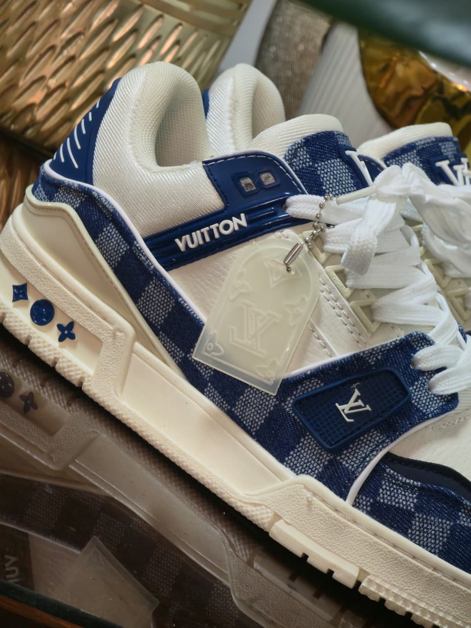 LOUIS VUITTON TRAINER BLUE